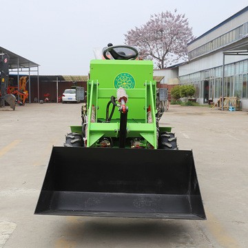 農(nóng)用裝卸搬運(yùn)電動(dòng)裝載機(jī) 工地建筑微型液壓輪式裝載機(jī)養(yǎng)殖小鏟車(chē)
