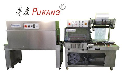全自動(dòng)不銹鋼L型封切收縮包裝機(jī)，304不銹鋼紙盒包膜機(jī)，包膜機(jī)