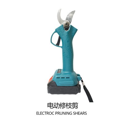 電動(dòng)果樹修枝剪無線鋰電果枝剪充電式果園園藝修剪高枝剪跨境專供