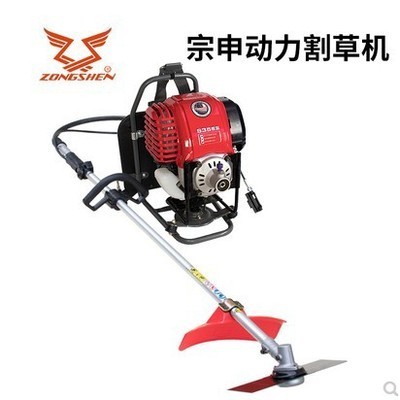 供應(yīng)重慶宗申4沖程原裝小旋風(fēng)動力背負(fù)式除草機(jī)割草機(jī)