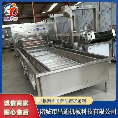 噴淋式玉米秋葵氣泡清洗機(jī) 水果蔬菜氣泡清洗機(jī) 全自動(dòng)果蔬清洗機(jī)