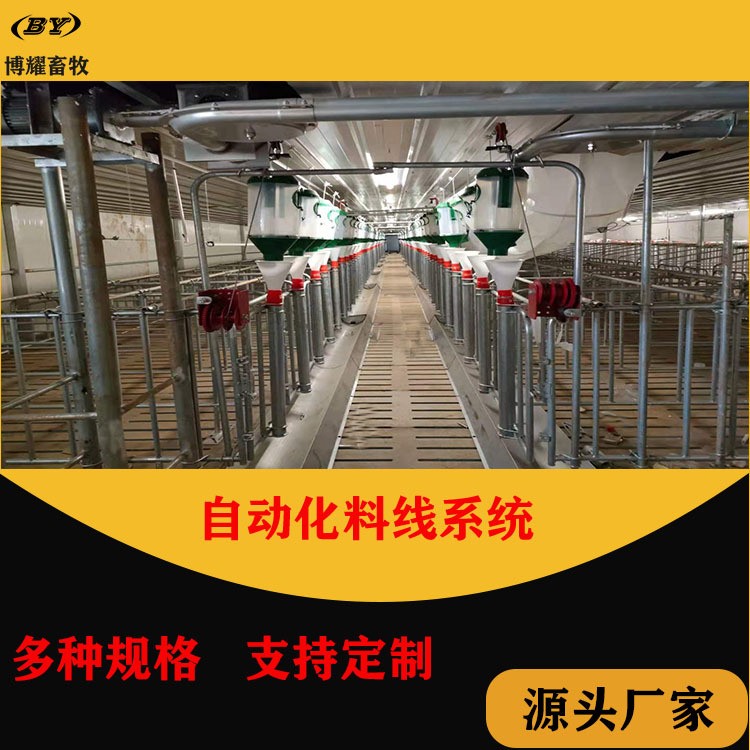 自動化養(yǎng)殖料塔料線系統(tǒng) 德州博耀供應(yīng)賽盤料線 102料線