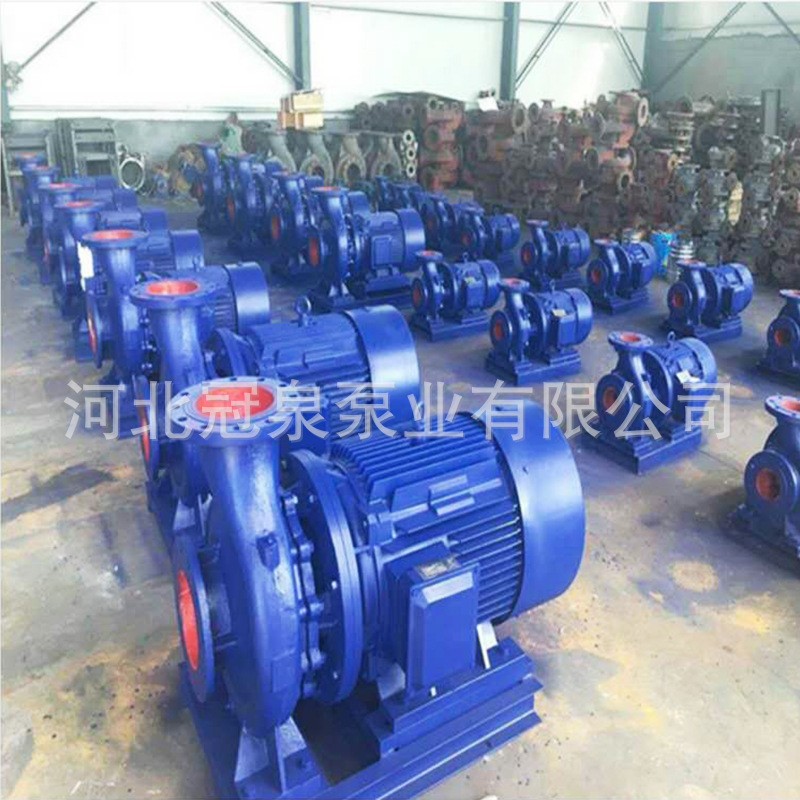 直銷(xiāo)ISW80-250（I）臥室高層增壓熱水循環(huán)式管道離心泵