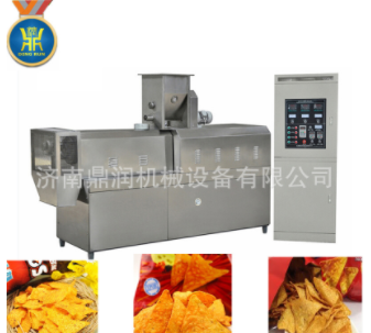 廠家直銷爽口脆鍋巴生產(chǎn)線全自動油炸食品生產(chǎn)設備全套鋸齒鍋巴機