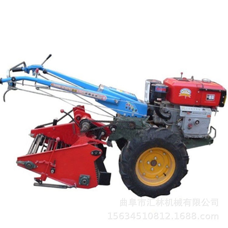 小型紅薯土豆收獲機(jī) 四輪車帶薯類出土機(jī) 挖藥材土豆都可以