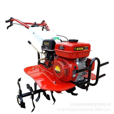 汽油兩驅(qū)開溝翻地機(jī) 長(zhǎng)春農(nóng)用除草旋耕機(jī) 小型犁地微耕機(jī)