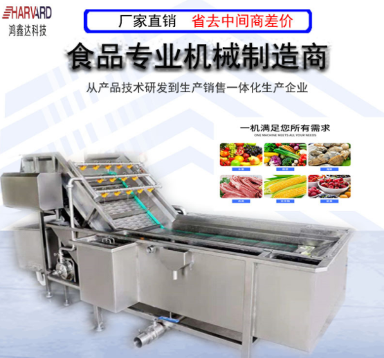 罐頭廠旋流清洗機(jī)供應(yīng) 蘋(píng)果橘子洗果機(jī) 食品廠加工生產(chǎn)流水線