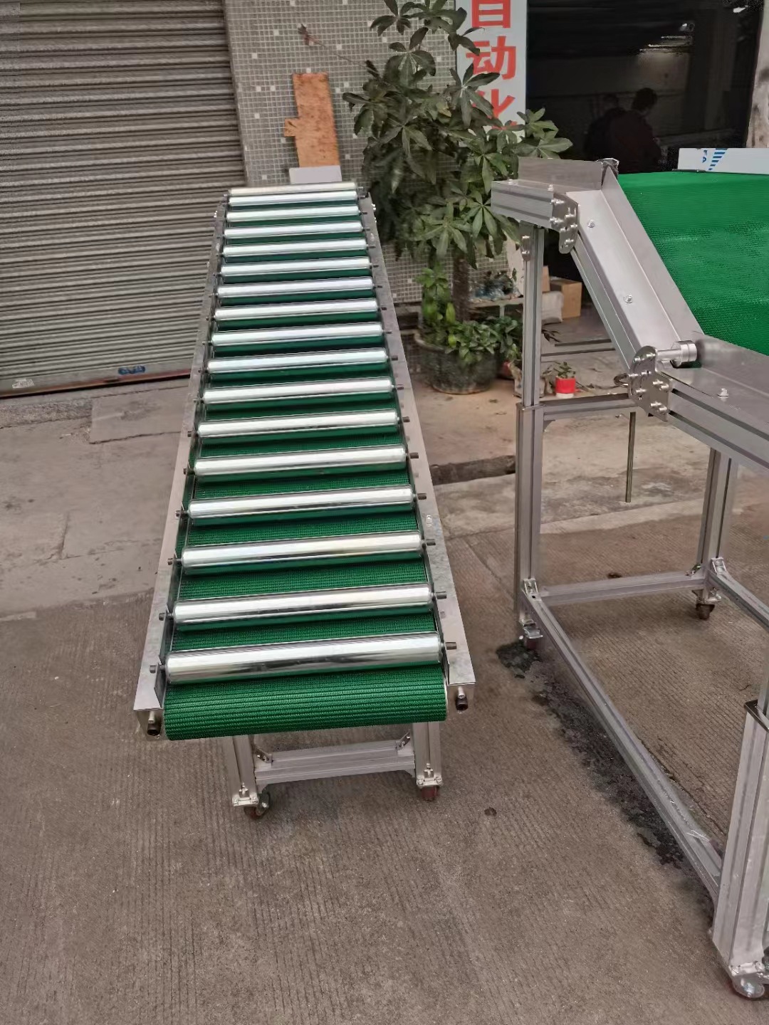 卸貨神器搬運(yùn)工具無(wú)動(dòng)力滾筒輸送貨 特殊定制