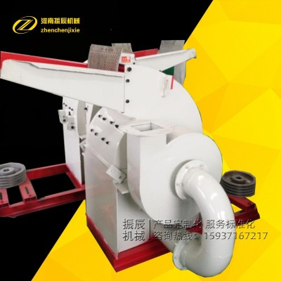 生產(chǎn)電動果木樹枝木材粉碎機小型刀盤可移動式木材木棍枝條粉碎機