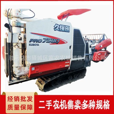 久保田758收割機(jī)履帶收割機(jī)小麥水稻油菜聯(lián)合收割機(jī)