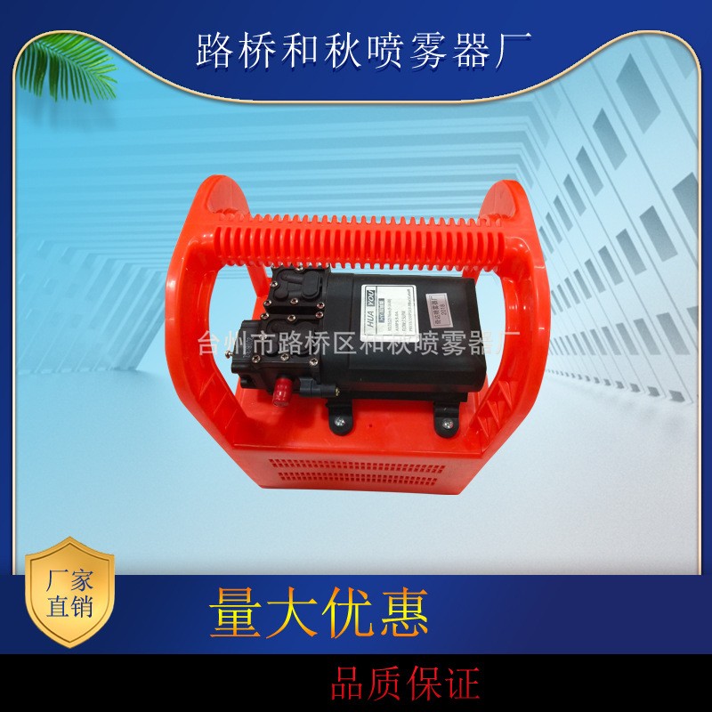 熱銷優(yōu)質雙核可調速壓力泵盒子泵 大電瓶手提雙泵頭高壓電動噴霧