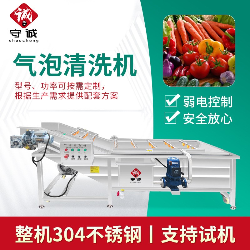 廠家供應(yīng)氣泡清洗機(jī) 全自動果蔬牛肚清洗機(jī) 噴淋式牛百葉清洗機(jī)