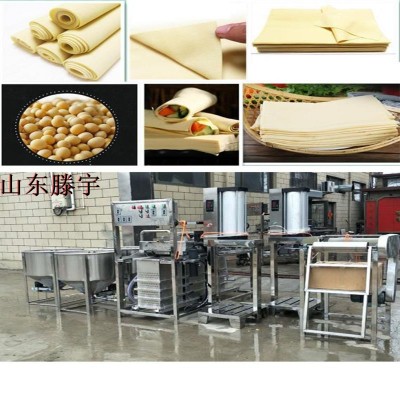 浙江豆腐皮機(jī) 千張百頁機(jī) 傳統(tǒng)手工豆腐皮的味道