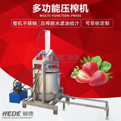供應(yīng)氣動(dòng)水果榨汁過(guò)濾壓榨機(jī)果汁壓榨設(shè)備 果汁果酒酒糟壓榨機(jī)