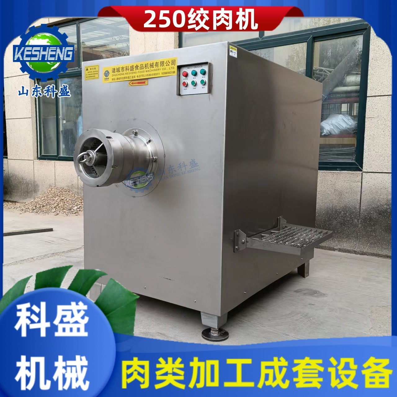 250絞肉機(jī) 商用牛肉餡絞碎機(jī) 雞架鴨架絞碎機(jī) 凍盤(pán)絞肉機(jī)