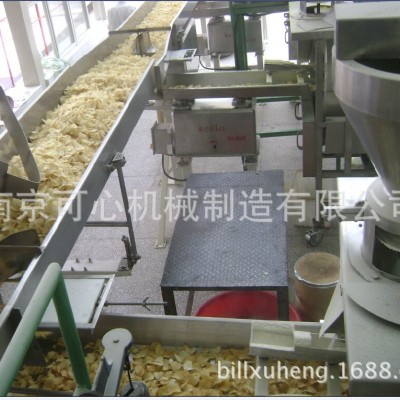 油炸機配套設備 薯片生產(chǎn)線輸送機 連續(xù)油炸機附機