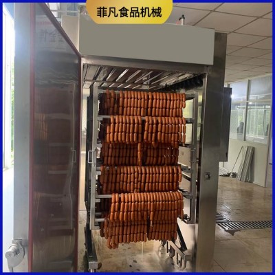 火山石烤腸設(shè)備 全自動多功能地道腸生產(chǎn)加工制作設(shè)備 地道腸設(shè)備
