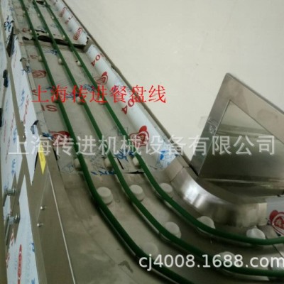 圓帶餐盤輸送機(jī) 臺州單位食堂餐盤輸送機(jī) 傳進(jìn)機(jī)械廚房收盤傳送帶