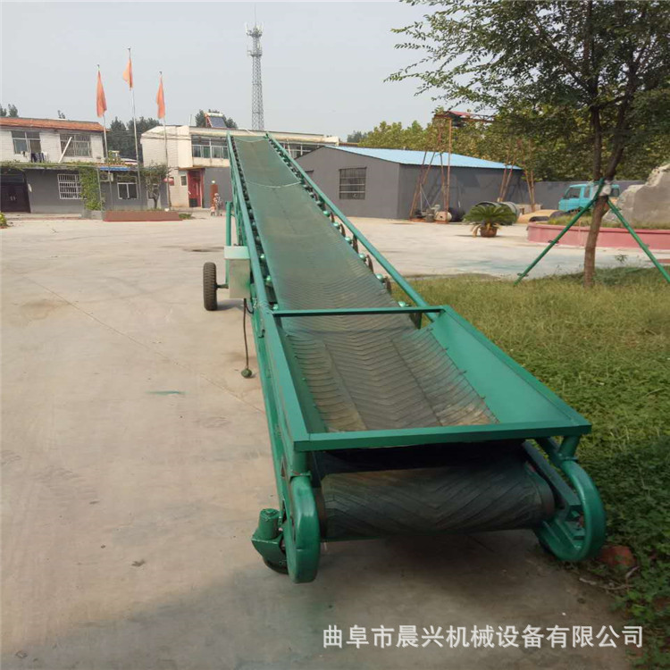 活動(dòng)簡易折疊帶式輸送機(jī) 廠家直銷 移動(dòng)輕便升降裝車碼垛輸送機(jī)