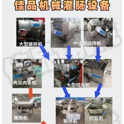 品佳牌-紅腸，地道腸加工設(shè)備，烤腸全套設(shè)備價(jià)格