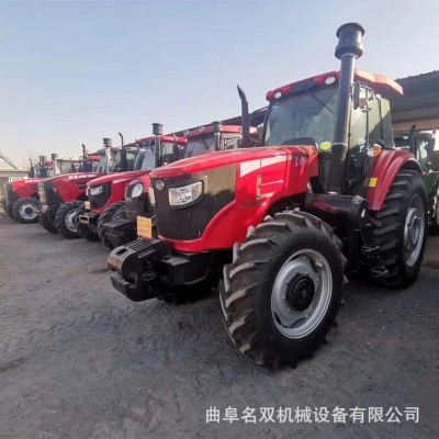 國三動力1400兩驅(qū)東方紅拖拉機 全新補后150馬力農(nóng)用耕地機
