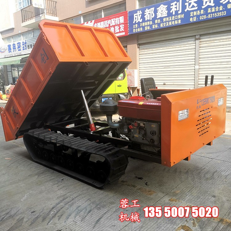 3噸農(nóng)用爬山虎履帶運(yùn)輸車(chē)工程沙石混凝土運(yùn)輸車(chē)全地形履帶爬坡王