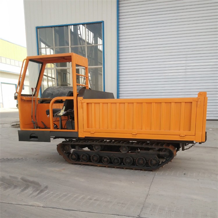 5噸履帶運(yùn)輸車(chē) 全地形液壓工程自卸車(chē) 小型履帶底盤(pán)運(yùn)輸車(chē)