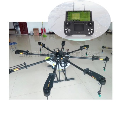 農(nóng)業(yè)植保作業(yè)無人機(jī) 遙控式噴灑農(nóng)藥無人機(jī) 小型四軸農(nóng)作物噴灑機(jī)