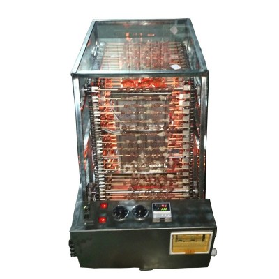 全自動鏈條式烤串機(jī)自動燒烤神器商用型排骨燒烤爐機(jī)器小本創(chuàng)業(yè)