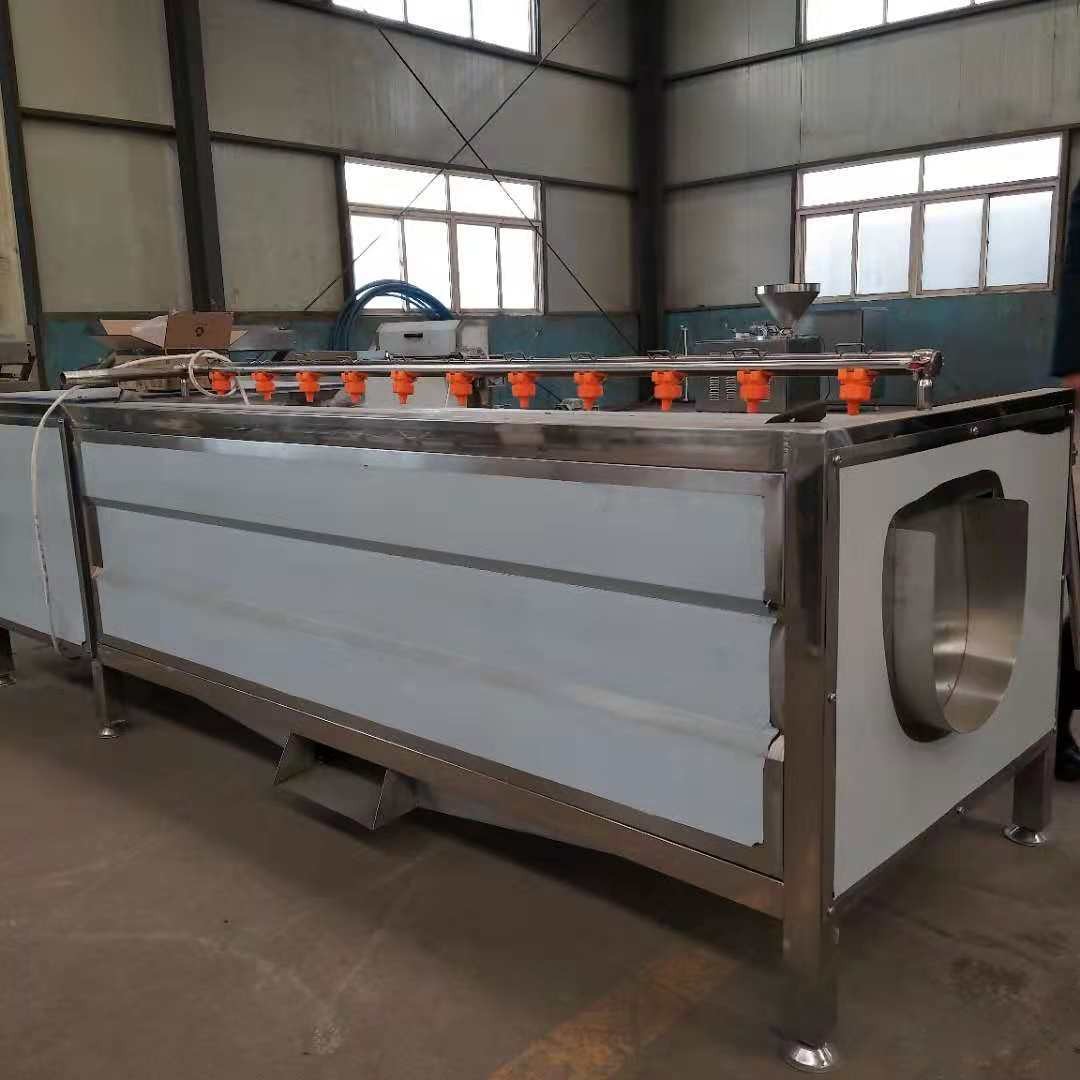 土豆芋頭去皮機(jī) 全自動(dòng)毛輥清洗機(jī) 多功能根莖類藥材清洗機(jī)