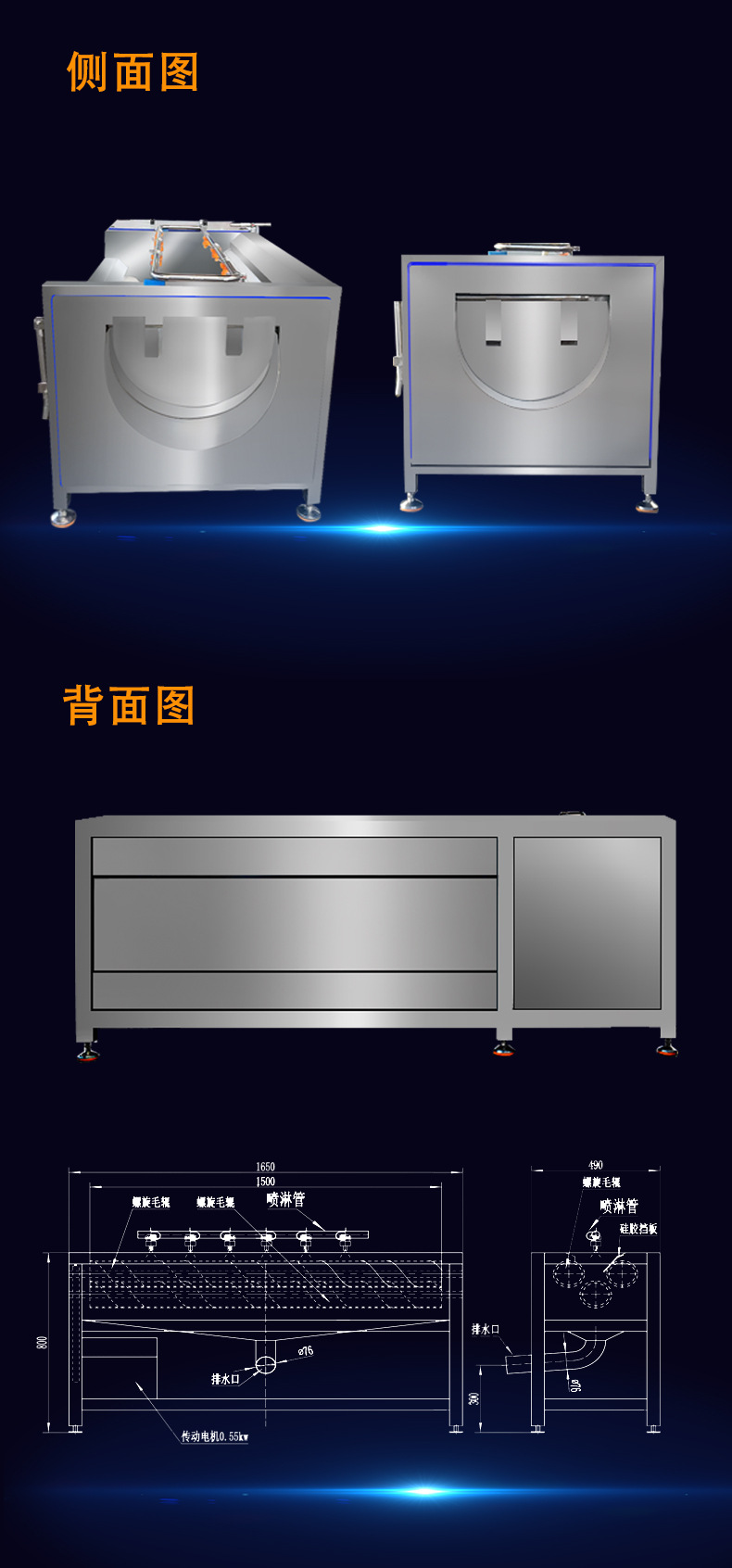 毛輥清洗機