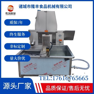 全自動雞鴨鵝調(diào)味注射機 連續(xù)式羊肉注脂機 商用豬頭肉入味注射機