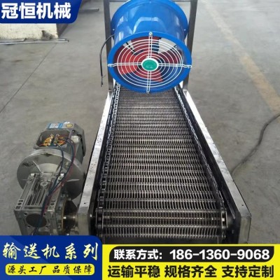 冠恒不銹鋼超大齒輪傳動(dòng)輸送機(jī) 工業(yè)車間傳送機(jī)制造