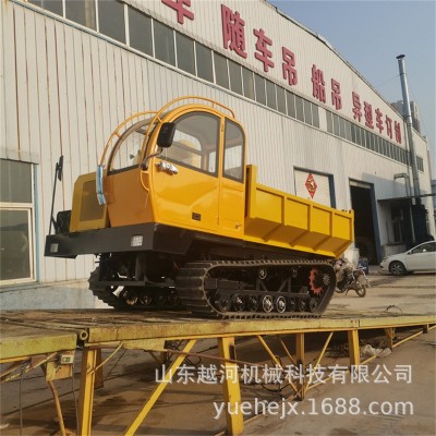 越河YH-LYQ8G型 鋼絲履帶液壓自卸履帶運(yùn)糧車 履帶運(yùn)輸自卸車價(jià)格