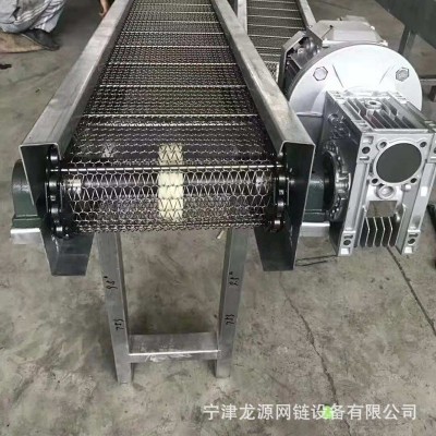 廠家推薦不銹鋼輸送機工業(yè)用輸送機鏈板輸送機食品輸送機加工定制