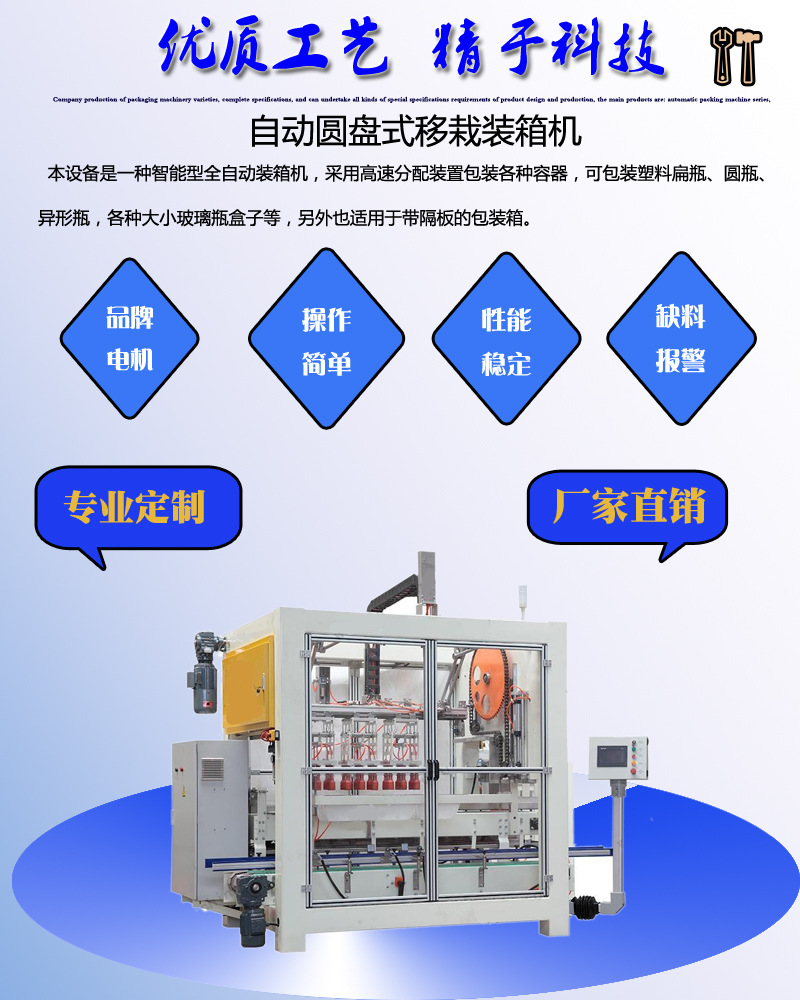 1圓盤(pán)式裝箱機(jī)