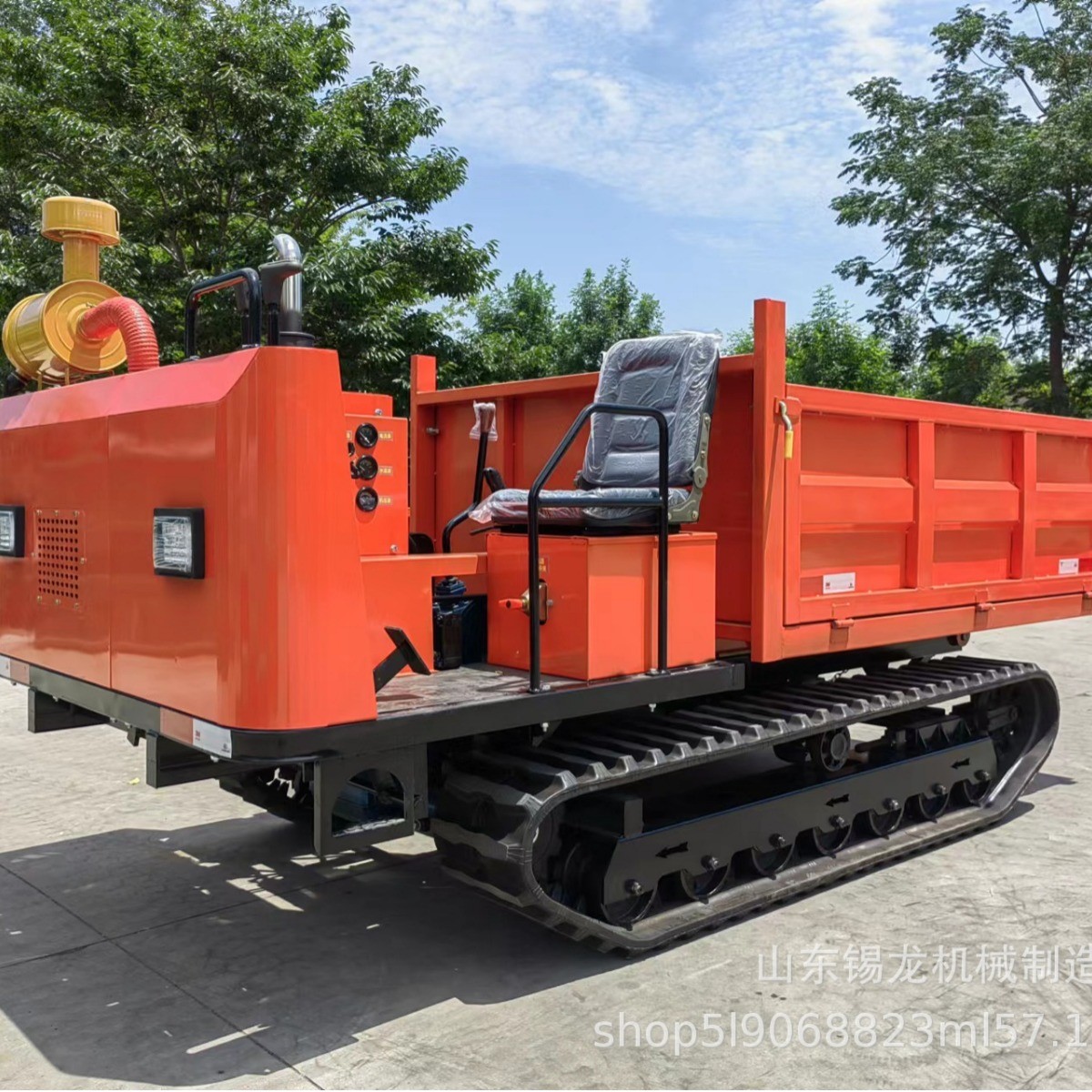 全地形履帶運(yùn)輸車(chē) 柴油自卸履帶車(chē) 山地果園爬山虎履帶式運(yùn)輸車(chē)