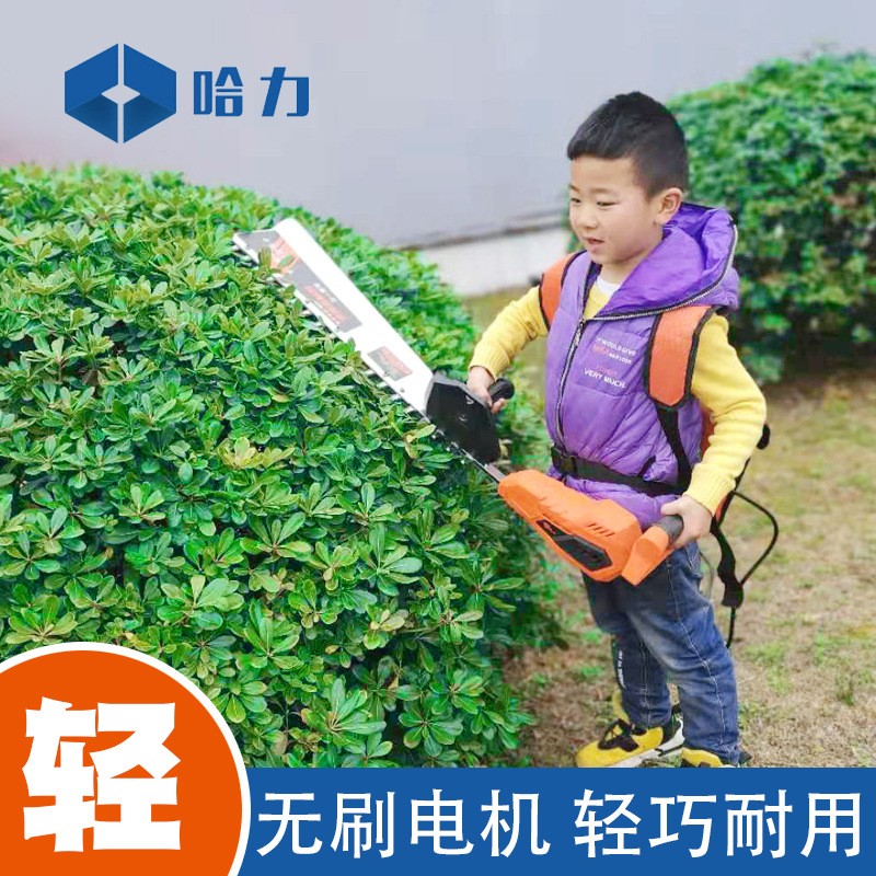 充電式無刷電動(dòng)修剪機(jī)園林綠籬機(jī)茶樹修剪機(jī)修枝機(jī)單雙刃籬笆剪
