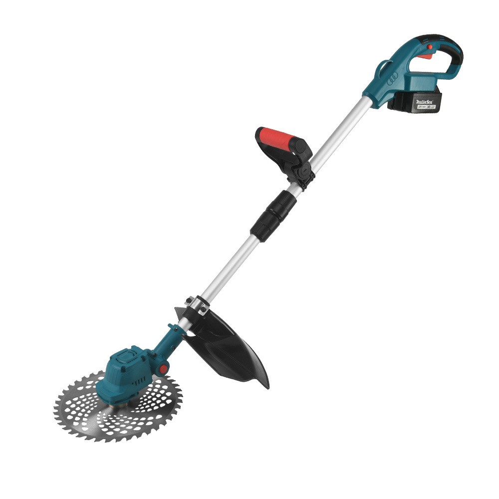 MuLinSen 10寸電動(dòng)割草機(jī)21v鋰電池大功率割灌木無刷除草機(jī)批發(fā)