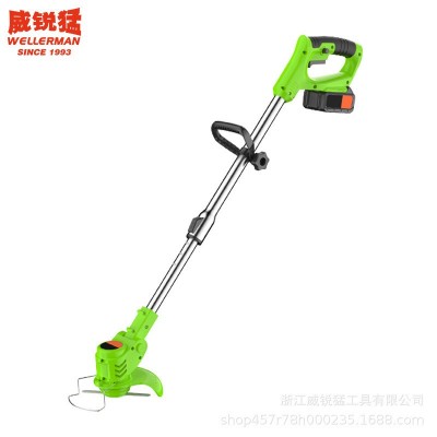 威銳猛充電式21V割草機(jī)無(wú)刷式鋰電打草機(jī)家用便攜大容量割灌機(jī)