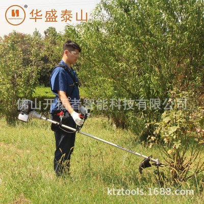 山東華盛割草機側(cè)掛式139F-2C汽油打草機四沖程割灌機割稻機除草