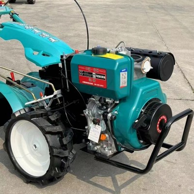 微型多功能耕地機(jī) 果園四驅(qū)后旋微耕機(jī) 大馬力電啟動(dòng)旋耕田機(jī)
