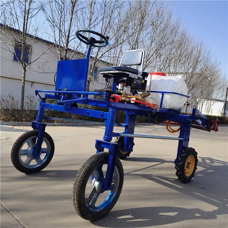 誠(chéng)譽(yù)乘坐式四輪打藥機(jī) 輪距可調(diào)噴藥機(jī) 高架高桿噴霧機(jī)