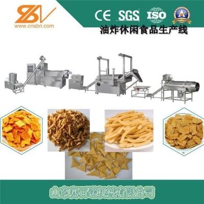 雙螺桿油炸食品生產(chǎn)線價(jià)格優(yōu)惠 山東賽百諾 鍋巴簡(jiǎn)配生產(chǎn)線