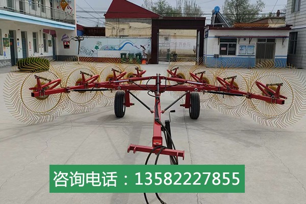 八盤摟草機