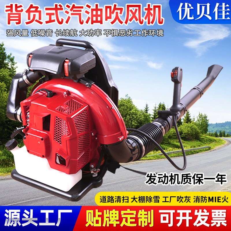 背負(fù)式汽油吹風(fēng)機廠家道路清掃風(fēng)力滅火機大棚吹雪機落葉清理機