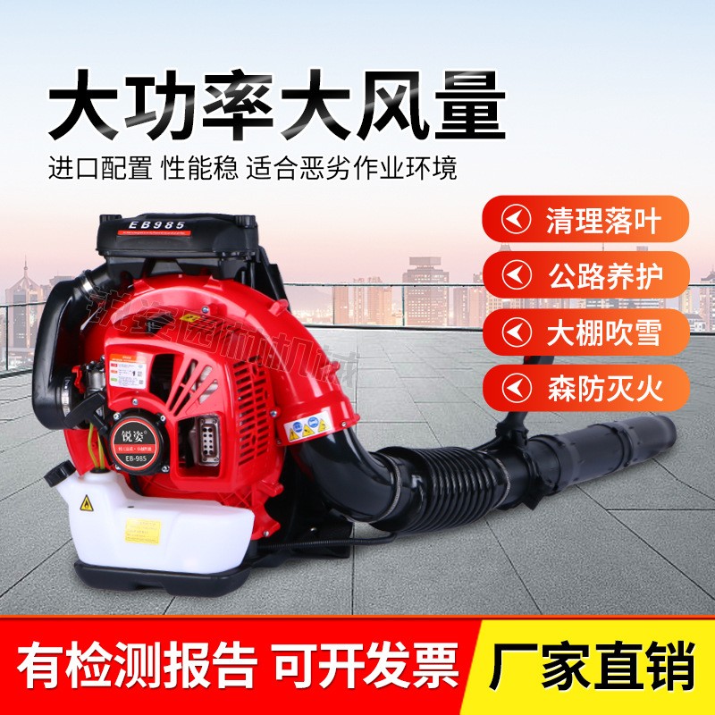 背負(fù)式風(fēng)力滅火機大功率汽油吹風(fēng)機鼓風(fēng)機工地除塵森防大棚吹雪機