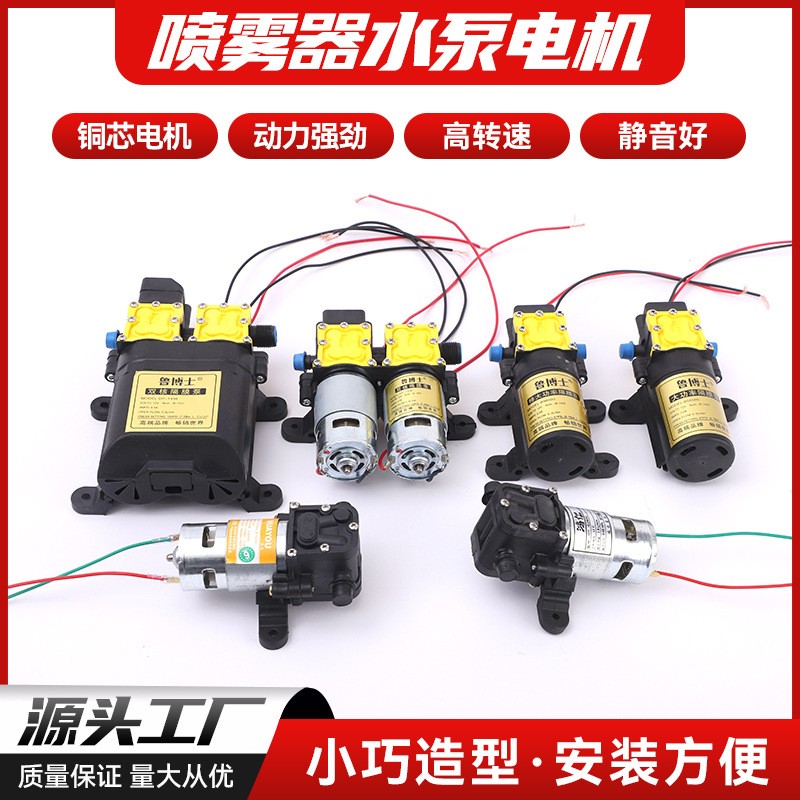 廠家貨源噴霧器水泵電機 高壓打農(nóng)機配件 電動噴霧器水泵電機批發(fā)