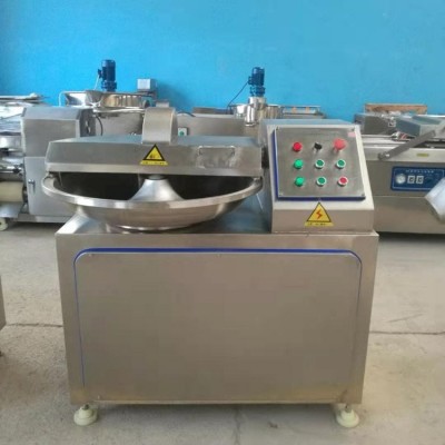 JY-96 全自動變頻高速豬魚肉制品斬拌機(jī) 大型斬菜餡設(shè)備 聚鈺