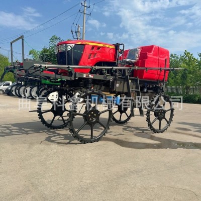 科鑫廠家直供50馬力四輪打藥機(jī)大棚果園農(nóng)田打藥車蔬菜藥材噴藥機(jī)